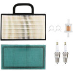Ensemble de filtres � air pour tondeuse compatible briggs & stratton 499486s 273638 5063b 18hp 22hp - ...