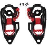 Ensemble de fixations pour visi�re de casque, 1 paire, base de visi�re de rechange pour casque de moto ...