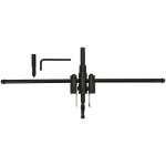 Ensemble de forets pour scie cloche circulaire r�glable noire de 30 � 200 mm, outil de travail du bois ...