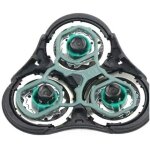 Ensemble de lames de rasoir rq11, t�te de rasoir de rechange, compatible avec philips, rq1131, rq1141, ...