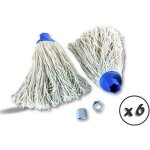 Ensemble lave - sol mery mod�le original seau essoreur serpill�res � frange - lot de 6 - pack de 2 recharges ...