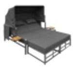 Ensemble de lit pour 2 - 4 personnes, ensemble de chaises longues, canap� de jardin pour 2 personnes, ...