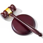 Ensemble de maillet et de bloc sonore, marteau adapt  l'avocat, au juge, au commissaire - priseur, ...