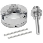 Ensemble de mandrin de mini tour, mandrin d'extension � trois quatre m�choires z011 et jeu de bielles, ...