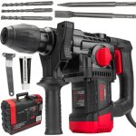 Ensemble marteau piqueur perforateur sds 2200w + foret