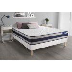 Actisom - ensemble matelas mémoire de forme actimemo ergo 140x200 cm maxi épaisseur 5zones de confort ... Actisom - ensemble matelas mémoire de forme actimemo ergo 140x200 cm maxi épaisseur 5zones de confort ...