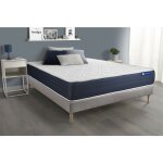 Actisom - ensemble matelas ressorts ensach�s et m�moire de forme actiflex sleep 160x200 5zones de confort ...