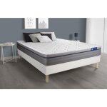 Ensemble matelas ressorts ensach�s + m�moire de forme actiflex zen 160x200 maxi �paisseur 7zones de confort ...