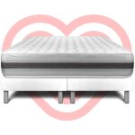 Vitalit - ensemble matelas sommier vitalspring recover 2x90 x 200 - couleur: blanc