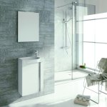Anconetti - ensemble meuble lave - mains ancodesign 45cm - blanc