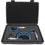 Ensemble de microm�tre ext�rieur 4 pi�ces, microm�tre m�trique 0 - 100mm 0. 01mm haute pr�cision avec ...