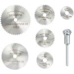 Ensemble d'outils lectriques rotatifs disque de ponage mini lame de scie circulaire foret hlicodal ...