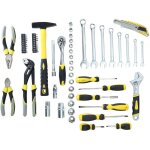 Ensemble d'outils - mallette � outils 62 pi�ces - coffret d'outils : cl�s, pinces, tournevis, cutter, ...