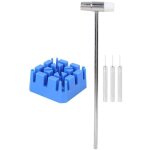 Ensemble d'outils de réparation de montre 6 pièces, dissolvant de lien de montre, support de réglage ... Ensemble d'outils de réparation de montre 6 pièces, dissolvant de lien de montre, support de réglage ...