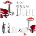 Ensemble de passoire  fruits et lgumes avec accessoire de broyeur d'aliments pour batteur sur socle ...