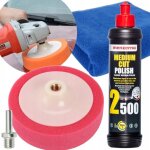 Ensemble de pâte À polir menzerna mcp 2500 + tampons de polissage de peinture 125 mm Ensemble de pâte À polir menzerna mcp 2500 + tampons de polissage de peinture 125 mm