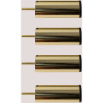 Sklum - ensemble de pieds de canap modulable kata or