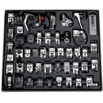 Ensemble de pieds presseurs professionnels pour machine � coudre 48 pi�ces pour brother, babylock, singer, ...