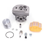 Ensemble piston cylindrique 46 mm couvercle de filtre � air ensemble soupape de d�charge compatible avec ...