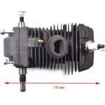 Ensemble piston - vilebrequin - cylindre de 42, 5 mm, pi�ces de rechange pour moteur de tron�onneuse, ...