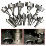 Ensemble de scie cloche 13pcs , foret de scie cloche, 16mm 53mm en acier inoxydable scie cloche foret ...