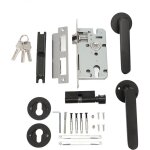 Ensemble de serrures � mortaise r�sistance � l'oxydation porte de s�curit� moderne simple verrouillage ...