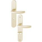 Ensemble sur plaque new york ea70 grand model type condamnation finition champagne - hoppe - 3282269