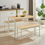 Ensemble de table � manger, table de bar avec 2 bancs, table de cuisine avec chaises, table de petit ...