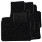 Ensemble de tapis de sol en velours pour smart forfour i 2004 - 2006 - finition noire