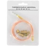 Ensemble de thermocouple gaz universel de 900 mm (5 accessoires) thermocouples, bougies et electrodes ...