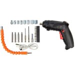 Ensemble de tournevis �lectrique rechargeable et accessoires