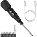 Ensemble de tournevis de pr�cision, tournevis sans fil rechargeable usb avec lumi�re led, 9 bits de tournevis, ...