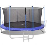 Ensemble de trampoline 5 pi�ces 3, 96 m vidaxl