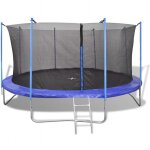 Ensemble de trampoline 5 pi�ces 3, 96 m vidaxl