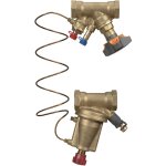 Ensemble vanne d'équilibrage stad pn16 / régulateur de pression différentielle stap dn 25, plage 10 - ... Ensemble vanne d'équilibrage stad pn16 / régulateur de pression différentielle stap dn 25, plage 10 - ...