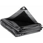 Bche de protection pe, couverture tanche bche 3x6m 280g / m, bche tanche et indchirable avec oeillets, ...
