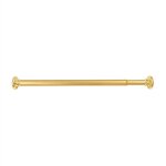 Barre pour rideau de douche sèche linge rétractable salle de bain tige aluminium doré 55 - 90 Barre pour rideau de douche sèche linge rétractable salle de bain tige aluminium doré 55 - 90