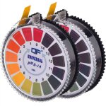 Papier de test ph, 2 rouleaux de papier de bande de test, pool ph strip indicateur ph mesure gamme complète ... Papier de test ph, 2 rouleaux de papier de bande de test, pool ph strip indicateur ph mesure gamme complète ...