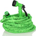 Tuyau d'arrosage flexible et extensible tuyau d'arrosage rtractable (22, 50m) - ensoleill