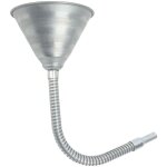 Entonnoir d'amorage universel en acier au carbone avec tuyau flexible de 330 mm / 12, 99 pouces pour ...