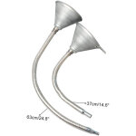 Entonnoir m�tallique flexible de 63 cm pour ravitaillement d'urgence en voiture et en moto