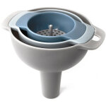 Entonoir alimentaire, entonnoir cuisine, entonnoir plastique, entonnoir confiture, avec filtre, entonnoir ...