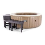 Intex - 28515 - pack 4 pieces 2 medium + 2 hautes entourage spa 4 places rond