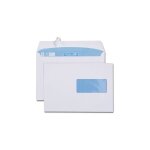 Enveloppe blanche 162 x 229 (c5) 90g avec fen�tre 45 x 100mm - boite de 500