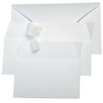 Enveloppe c5 - clairefontaine - 120 g - blanc - paquet de 20 - format 16, 2 x 22, 9 cm