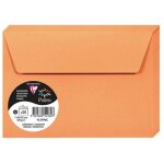 Enveloppe - clairefontaine - pollen 114x162 - 120g - couleur cl�mentine - compatible jet d'encre et laser ...