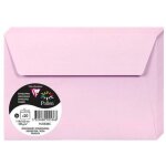 Enveloppe - clairefontaine - pollen - 120g - 114x162 mm - rose drag�e - lot de 20