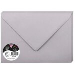 Enveloppe - clairefontaine - pollen - 120g - 162x229mm - gris koala - paquet de 20