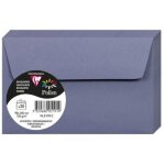 Enveloppe - clairefontaine - pollen - 120g - 90x140 mm - couleur myosotis