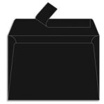 Enveloppes - clairefontaine - pollen - paquet de 20 - 114x162 mm - couleur noir